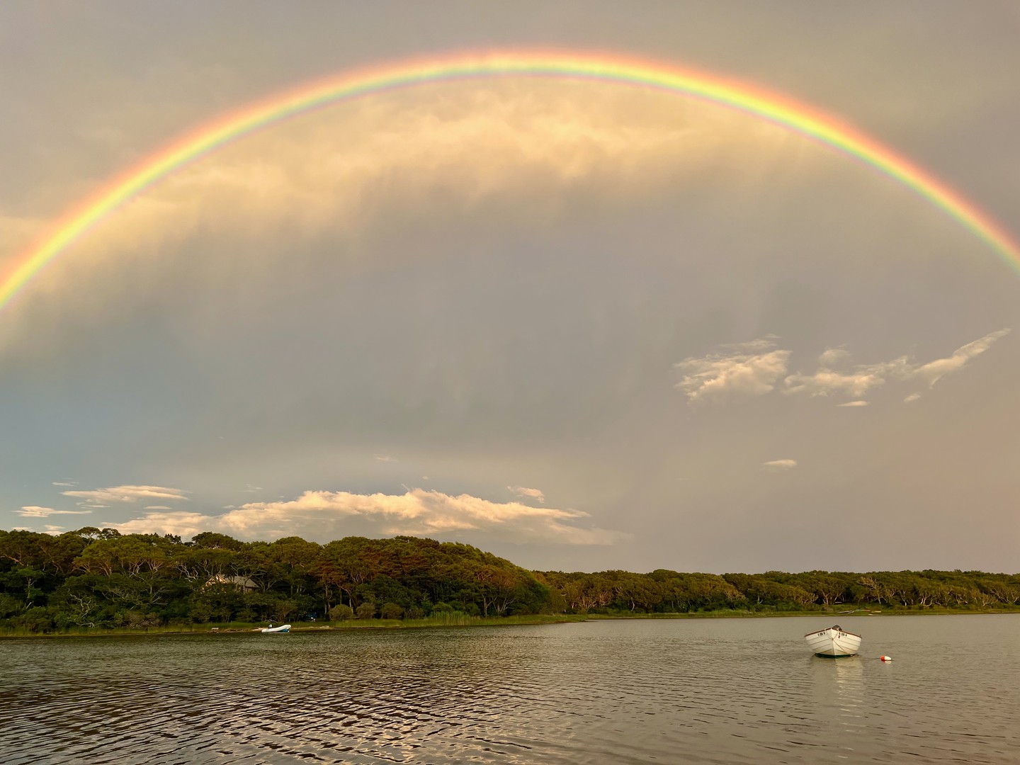 🔊Please raise your voice for the Great Pond. Join the MVC public Hearing on Thursday, April 9th at 6:30 PM about the Katama Meadows Development Proposal. This may be the last time to have your voice heard. Make sure to submit comments to saltzberg@mvcomission.org before the meeting on Thursday. 🙏 Thank you, Anne Mazar for this beautiful shot of Edgartown Great Pond ➡️ Learn more about the project and hearing information: - LINK IN BIO #rainbow #water #boat